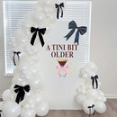 A Tini Bit Older Decal - Espresso Martini Theme Party Supplies Sticker, Martini Bar Party Decorations Birthday Decal, Tini Glass Sign Wall Sticker, Balloon Arch Background Wall Decoration by TinyTreasures Baby Boutique