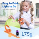 EarFun K2 Kids Bluetooth Headphones, Kids Headphones with Volume Limited, 40H Playtime, Built-in Mic, Stereo Sound, Foldable Over-Ear Headphone for School/Travel/iPad/Tablet, Orange by TinyTreasures Baby Boutique