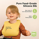 KeaBabies 2-Pack Silicone Baby Bibs for Eating - Sturdy Food-Grade Silicone Bibs for Babies Girl, Boy, Large Food Catcher, Clean & Put On Easily, Waterproof Toddler Feeding Essentials (Valiant) by TinyTreasures Baby Boutique