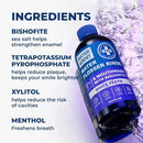 Concentrated Water flosser Rinse & mouthwash Teeth WHITENING | Add to Water Flossers| Fruit Flavor | 2 Pack = 33.8 fl.oz | Peroxide Free. Made in USA by CozyNest Decor