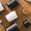 Kitchen Canisters for Countertop, Ceramic Coffee Canisters with Airtight Lids Food Storage Jars Sugar Container for Kitchen Counter Tea, Coffee Beans, Spice (