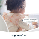 Tiny Twinkle Mess Proof Baby Bib - Waterproof & Lightweight Baby-Led Weaning Apron | 100% Recycled Polyester, Easy Clean & Machine Washable (Boho Rainbow, Small 6-24 Months) by TinyTreasures Baby Boutique