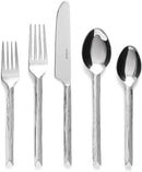 over&back 20pc Hand-Forged Flatware Cutlery Set - Comes with 4 Dinner Forks, 4 Salad Forks, 4 Dinner Knives, 4 Dinner Spoons, and 4 Teaspoons - Dishwasher-Safe - 18/8 Stainless Steel by CozyNest Decor