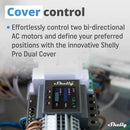 Shelly Pro Dual Cover/Shutter PM | LAN and Wi-Fi Connection, Professional DIN Rail Smart Dual Cover/Shutter Controller with 2 Covers 16 A Each | Home Automation | Precise Power Metering by GreenHaven Gardens