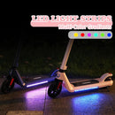 Caroma Electric Scooter for Kids Ages 6-12,150W/180WMotor,10 MPH Max Speed & 7 Miles,Colorful Lights,Adjustable Height & Speed,LED Display,Foldable Kids Electric Scooter 132 Lbs Max Load,Idea Gift by TinyTreasures Baby Boutique