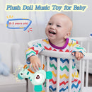 Baby Musical Activity Soft Toys with Sound & Light, Sensory Toys for Infant Developmental with Teether, Rattle and Textures, Soft Plush Toy for Newborn Gift 6 to 12 Months (Giraffe) by TinyTreasures Baby Boutique