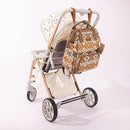 Wrangler Aztec Backpack Multifunction Baby Travel Bag with Changing Pad, Stroller Straps and Pacifier Case WG2204-91103BR by TinyTreasures Baby Boutique