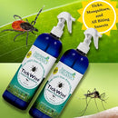 3 Moms Organics, TickWise 16oz Extra Strength Double Mama 2-Pack - DEET- Free, Tick and Insect Repellent, Plant Based Essential Oils, All Natural Ingredients, Safe for Kids, Adults, Dogs & Horses by TinyTreasures Baby Boutique