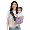 Baby Sling Carrier, Toddler Carrier Sling with Double Safety Buckle and Adjustable Shoulder Strap(7-30lbs), Baby Carriers One Size Fits All, Purple by TinyTreasures Baby Boutique
