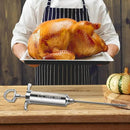 Meat Injector Syringe Kit with 3 Professional Marinade Injector Needles for BBQ Grill Smoker, Turkey and Brisket; 2-oz Large Capacity, Including Paper User Manual, Recipe E-Book (PDF) by GreenHaven Gardens