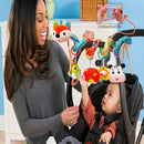 Baby Car Seat Toys, Infants Activity Spiral Plush Toys for Babies 0-6 Months Hanging Stroller Toy Gift for Infant Boys and Girls 0 3 6 12 Months Newborn Sensory Toy with Rattles Squeaker Music - Fox by TinyTreasures Baby Boutique