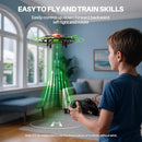 SYMA Drone for Kids with 7-Color LED Light, X660 Mini Drone with 3D Flip, Rotary Ascent, Headless Mode, Speed Switch and Full Protection RC Toys Gifts for Beginners Adults by TinyTreasures Baby Boutique