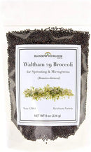 Broccoli Seeds for Sprouting & Microgreens | Waltham 29 Variety | Non GMO & Heirloom Seeds | 8 oz Resealable Bag | Rainbow Heirloom Seed Co. by GreenHaven Gardens