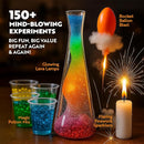 Playz Mega Kaboom! 150+ Explosive Science Experiments Kit for Kids Age 8-12 with 75 App & Video Guided Experiments - Chemistry Set STEM & Educational Toys & Gifts for Boys, Girls, Teenagers & Kids by TinyTreasures Baby Boutique