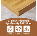 60'' Adjustable Workbench, Solid Wood Work Bench Table with Wheels and Power Outlet, Rolling Workbenchs with Drawers, Large Load Capacity Garage Workbench for Workshop,Office,Home by GreenHaven Gardens