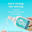 Hello Peace Out Plaque, Antigingivitis Alcohol Free Mouthwash, Natural Mint with Aloe Vera and Coconut Oil, Fluoride Free, Vegan, SLS Free and Gluten Free, 16 Ounce (Pack of 3) by CozyNest Decor