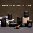 Scented Candles Set | Men Candle Set, Scented Candles for Home, Gifts for Men Aromatherapy Gift Set - 4 Pack Manly Gifts for Dad Fathers Day, Soy Candle of Leather/Smoke & Vanilla/Oak/Lavender by CozyNest Decor