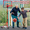 Meland Kids Basketball Hoop, 2-in-1 Adjustable Toddler Basketball Hoop with Electronic Scoreboard Indoor Outdoor Toys for Kids Toddlers Outside Toys for Boys Age 3 4 5 6 7 8 by TinyTreasures Baby Boutique