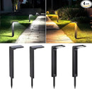 Sunvivo Solar Pathway Lights,2 Modes(Cold White/Warm White),Bright Solar Path Lights Outdoor Waterproof,Perfect Guide Light or Deco for Sideway,Driveway,Walkway,Backyard,Garden,Lawn,Event(4Pack) by CozyNest Decor