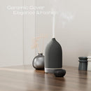 Aromatherapy Essential Oil Diffuser,9 Colors Mood Light,4 Timer Stone Diffuser Living Room(Grey) by TinyTreasures Baby Boutique