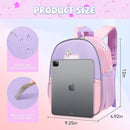 Toddler Backpack with Pink Unicorn Design, Adjustable Shoulder Straps, and Front Pocket, Perfect for Boys and Girls Aged 1-6 by TinyTreasures Baby Boutique
