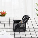 Black Basket Set of 4, Magnetic Pen Holder for Refrigerator, Heavy Duty Baskets, Holder for Locker Whiteboard Office, 3.42'' 2.36'' 2.55'' by CozyNest Decor