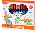 YPLUS Peanut Crayons for Kids, 36 Colors Washable Toddler Crayons, Non-Toxic Baby Crayons for ages 2-4, 1-3, 4-8, Coloring Art Supplies by TinyTreasures Baby Boutique