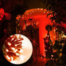 HOME LIGHTING 66FT 200 LED Halloween String Lights, Plug in Green Wire String Light, 8 Lighting Modes Waterproof Fairy Mini Lights for Indoor Outdoor Christmas Wedding Party Decorations (Orange) by TinyTreasures Baby Boutique