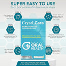 CrystLCare Tooth Sensitivity Treatment for Rapid and Long Lasting Relief for Adults & Kids – Sensitive Teeth Dental Strips for Hydroxyapatite Enamel Remineralization & Tooth Enamel Repair (14 Count) by CozyNest Decor