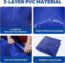 Water Storage Bladder with Two different sizes of water pipes,Portable Large Capacity Water Bladder Tank,143gallons, Foldable Water Storage Tank for RV,Camping, Agricultural Irrigation,Garden watering by GreenHaven Gardens