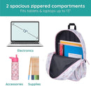 Wildkin JumpOff Jo 15-inch Kids Backpack – Durable, Adjustable, Ideal for School - Fairy Blossom by TinyTreasures Baby Boutique