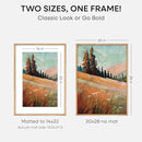 Homeforia 20x28 Picture Frame Wood, High End Natural Oak 20 x 28 Light Wooden Poster Frame with Mat 14 by 22, 20x28 Frames Matted to 14x22 Photo, 28by20 Thin Frames, Tempered Glass, Wall Kit, Set of 1 by CozyNest Decor