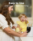Papablic NutriWarm™ Swirlable Bottle Warmer – Advanced Nutrient-Preserving Warming Technology, Fast and Even Warming for Breastmilk & Formula, Precise Temperature Control, Easy to Use by TinyTreasures Baby Boutique