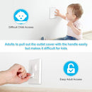 Mom's Choice Gold Awards Winner - Outlet Covers with Hidden Pull Handle Baby Proofing Plug Covers (45 Pack) 3-Prong Child Safety Socket Covers Electrical Outlet Protectors Kid Proof Outlet Cap by TinyTreasures Baby Boutique