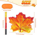 WERNNSAI Fall Leaf Pinata - Maple Leaf Pinata Thanksgiving Party Games for Kids Orange Autumn Hanging Leaves Decor Fall Festival Thanksgiving Family Party Favors with Blindfold by TinyTreasures Baby Boutique