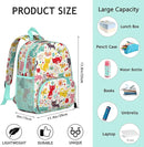 Toddler Backpack for Girls 3-8: Preschool Kindergarten Backpack - Cute Kids Backpacks for Girls-Cute Cat by TinyTreasures Baby Boutique
