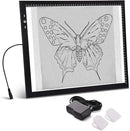 HSK A3 Artist tracing Light Box Copy Table, 12V1A Adapter Power Dimmerable 6000 Lux Lock Button Artcraft Light Pad for Tatto Drawing, Sketching, Animation,Diamond Painting by TinyTreasures Baby Boutique