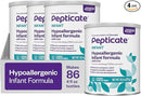 Pepticate Baby Formula, Hypoallergenic Powdered Infant Formula for Cow Milk Allergy, with Omega 3 DHA, ARA, Iron & Prebiotics, 13.2oz (Pack of 4) by TinyTreasures Baby Boutique