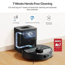 roborock Q7 M5+ Robot Vacuum and Mop, Upgraded from Q5 Max+, 7 Weeks Self-Emptying, 10000Pa Suction, Dual Anti-Tangle System, for Pet Hair & Carpet, PreciSense LiDAR Navigation, App Control, Black by CozyNest Decor