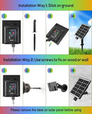 Meteor Shower Lights Outdoor Solar Meteor Lights Falling Rain Lights 16 Tubes 16 Inch 576LED Cascading Snowfall Christmas Lights for Holiday Wedding New Year Party Yard House Roof Tree Mall Decoration by GreenHaven Gardens