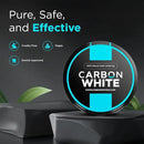 CARBON WHITE Teeth Whitening Powder - Natural Activated Coconut Charcoal Tooth Powder for Removing Stains & Discoloration - Helps Fight Tartar & Plaque, Freshens Breath - Tasteless, Odorless - 30g by CozyNest Decor