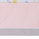 Lambs & Ivy Jazzy Jungle 3-Piece Safari Animals Pink Baby Crib Bedding Set by TinyTreasures Baby Boutique