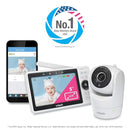 VTech Upgraded Smart WiFi Baby Monitor, 1080p FHD Camera and 5" HD IPS Display, Free App with Motion Video, Sound/Motion Detection and Notifications, Fully Remote Pan-Tilt-Zoom: VM901 by TinyTreasures Baby Boutique