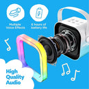 Move2Play, Karaoke Machine for Kids | Includes 20+ Kid Songs | 2 Microphones | Connect with Bluetooth | 3, 4, 5, 6, 7+ Year Old Gift | Toy for Girls, Boys, & Toddler | Birthday Present by TinyTreasures Baby Boutique