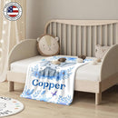 Ship Next Day, Personalized Baby Blanket – Printed in USA, Custom Baby Blanket for Boys & Girls, Baby Blanket with Name, Baby Shower, Easter, Christmas, Birthday Newborn & Toddler Gifts, Baby Gifts by TinyTreasures Baby Boutique