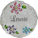 Let's Make Memories Personalized Mosaic Garden Stone - for Grandma, Mom – Small Stone - Personalize Message by CozyNest Decor