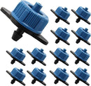 30 Pcs Drip Irrigation Emitters, 2 GPH Pressure Compensating Irrigation Drippers for Garden Lawn Watering Irrigation System, Blue by GreenHaven Gardens