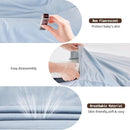 Baby Lounger for Newborn,Baby Nest for Newborn Soft Cotton Breathable for Playtime & Relaxation,Flat Babies Essentials Gifts Newborn Lounger for Boys & Girls 0-12 Months(Misty Blue) by TinyTreasures Baby Boutique