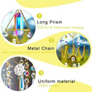 H&D HYALINE & DORA Crystal Prisms Suncatcher Window Hanging Pendant Glass Prisms Decor Wind Chime Rainbow Sun Catcher for Home Garden Porch by GreenHaven Gardens