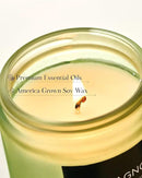 M&SENSE Magnolia Jasmine Scented Candle, 7.05oz 50 Hours Long Lasting Clean Non Toxic All Natural Soy Wax Candle for Relaxing & Stress Relief, 2 Wick Spring Fragrance Gifts for Home Decor by CozyNest Decor